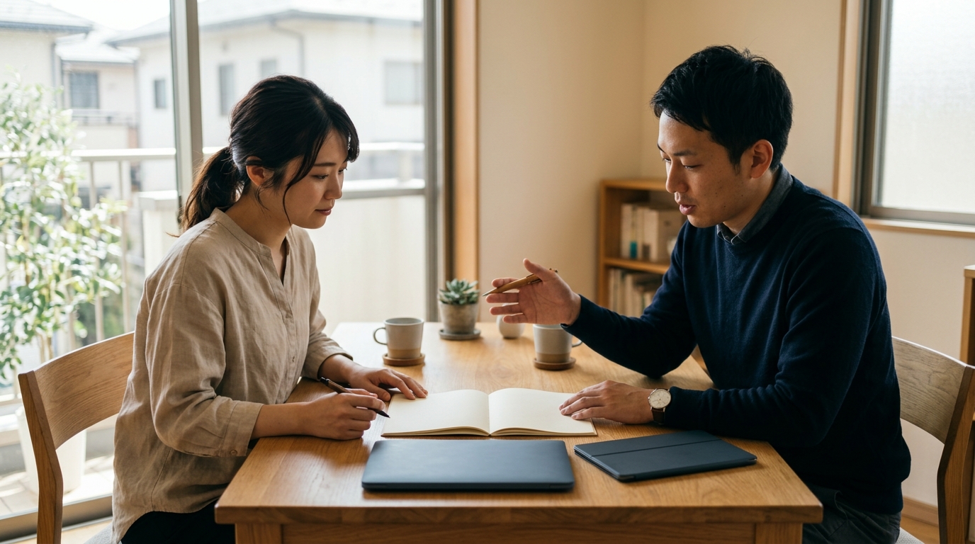 婚活サービスの違いを比較するイメージ