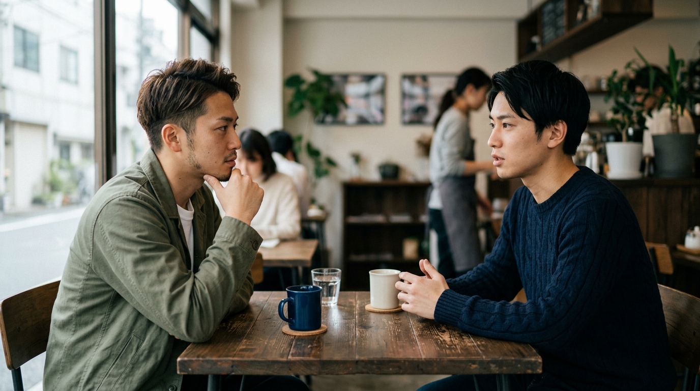 足跡といいねの関係を考えるイメージ