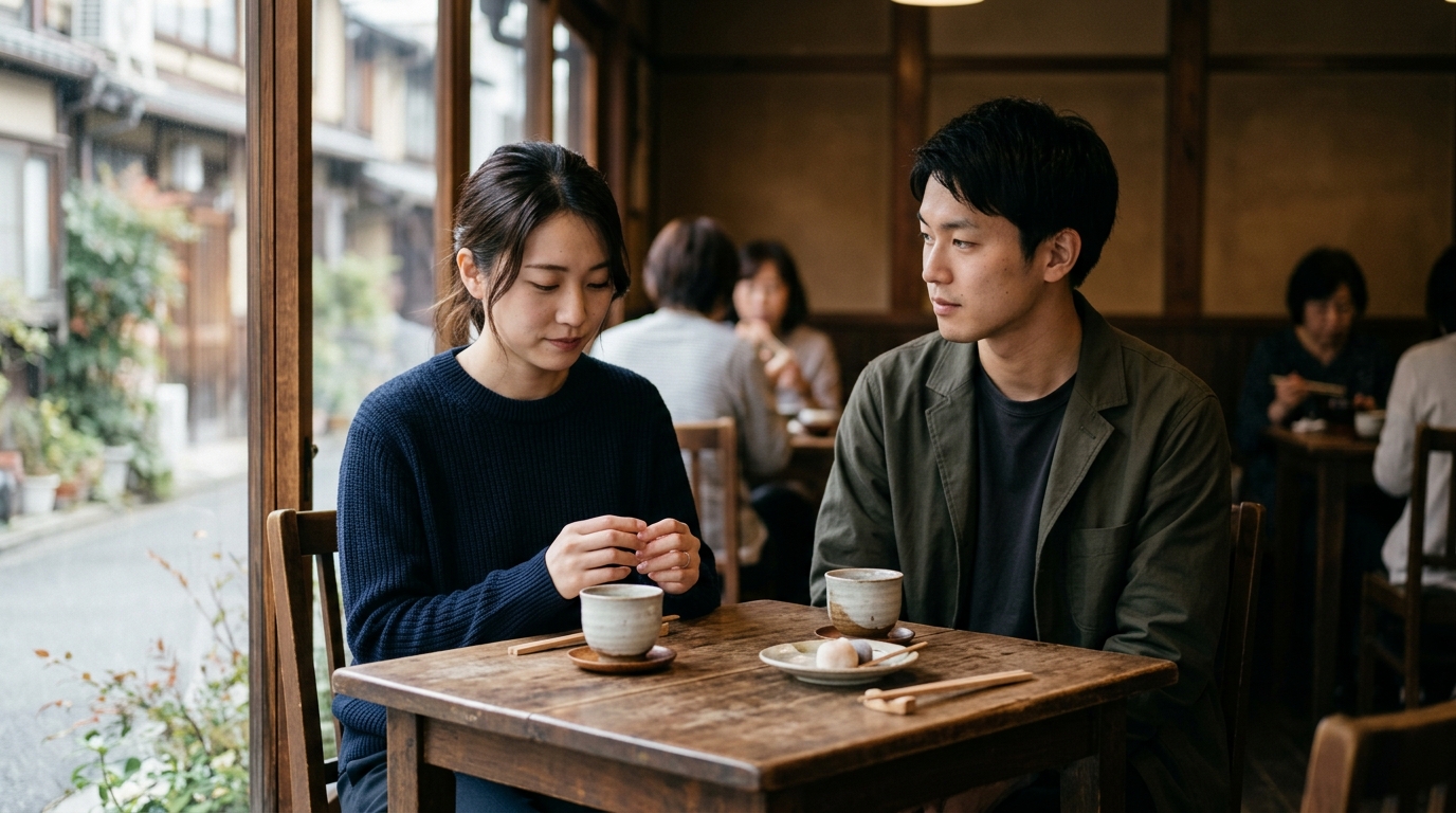 当日に連絡が来ない状況を考えるイメージ