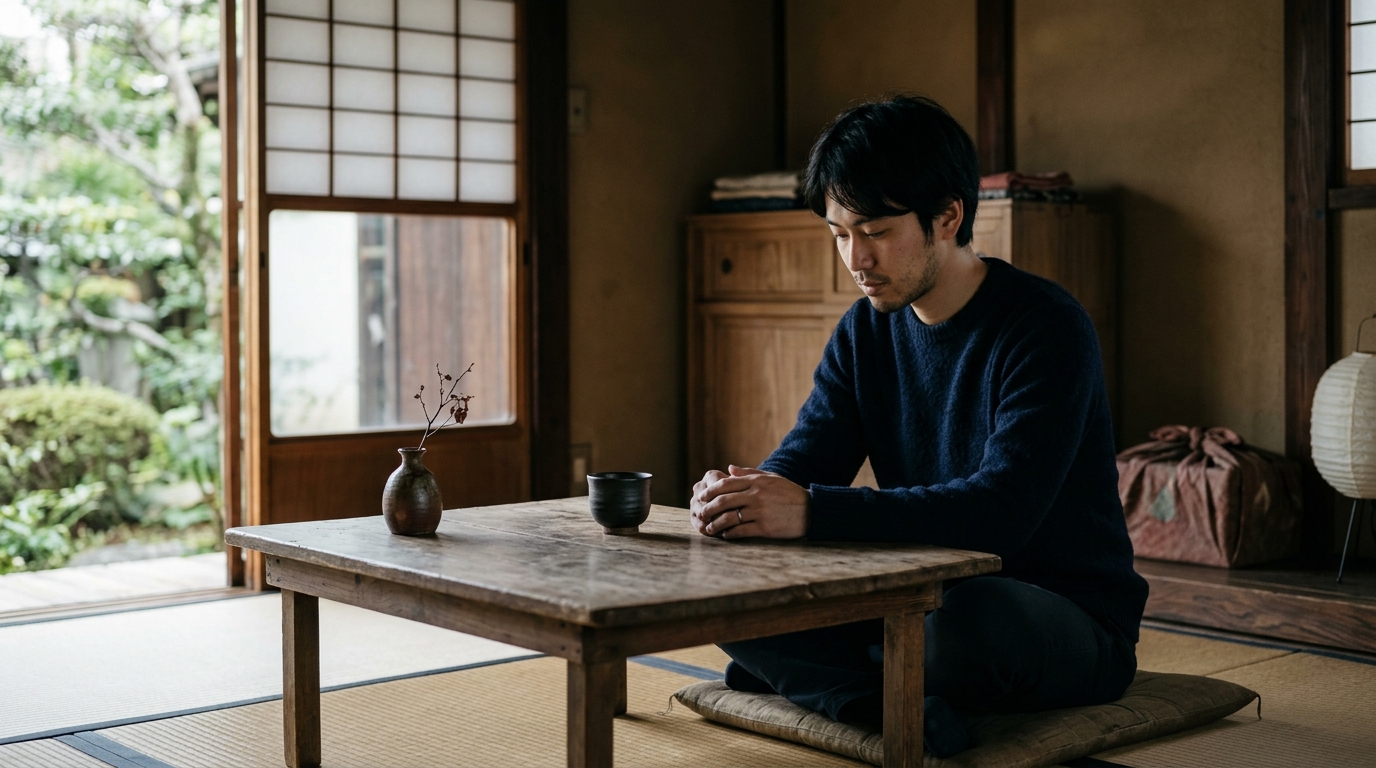 お礼メッセージと脈なしサインを考えるイメージ