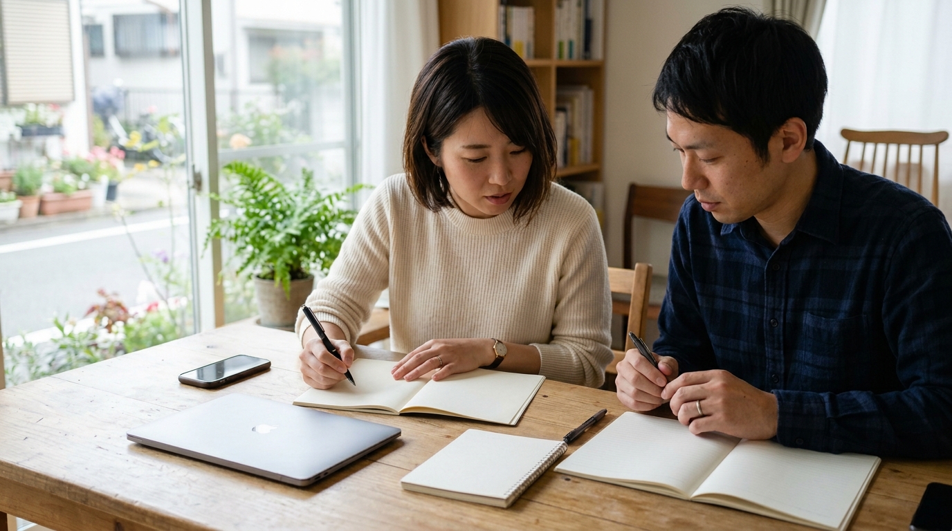 連絡先交換の準備を表すイメージ画像