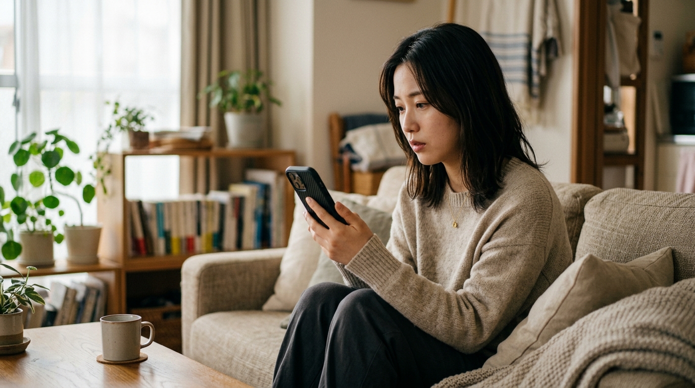 同時進行への不安を表すイメージ画像