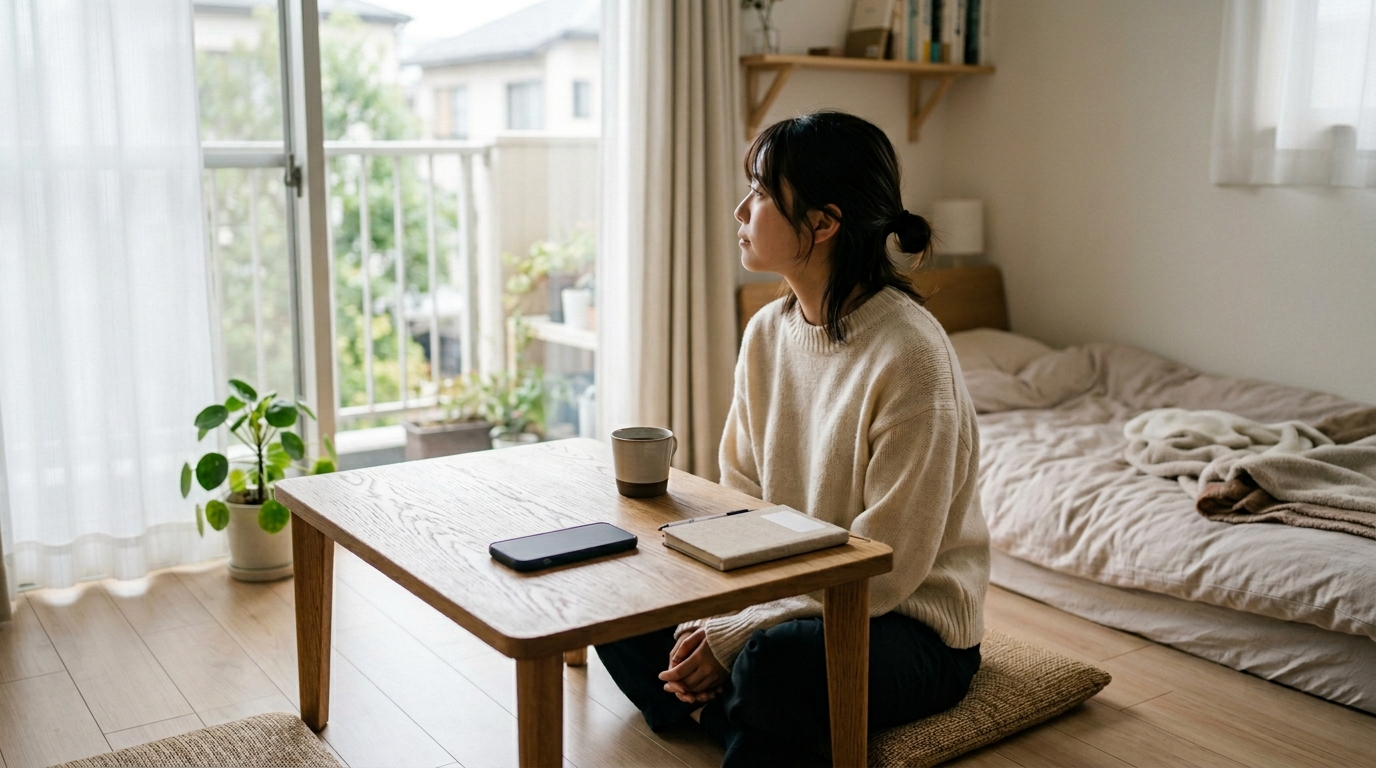 返信が遅い男性心理を表すイメージ画像